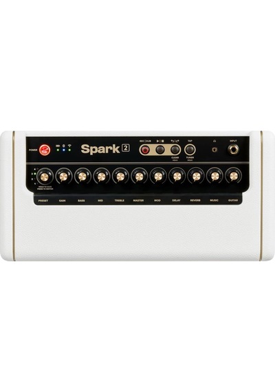 Positive Grid Spark 2 50-watt Akıllı Gitar Amfisi Pearl