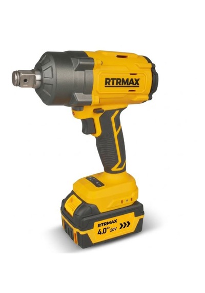 Rtrmax Rts5034hp Kömürsüz Akülü Somun Sıkma 1000nm 20v 2x4 Ah Akü+rts5008 Slion Hpower