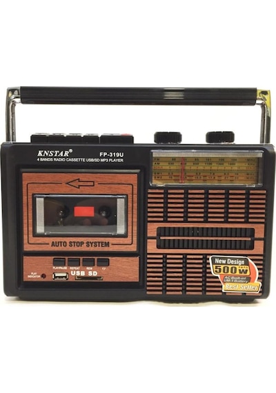 Kaset Çalar Nostaljik Radyo Knstar Fp-319U