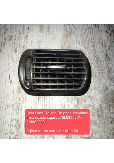 Seat Leon  Toledo Ön panel havalandırma nozulu ızgarası/8L0820901