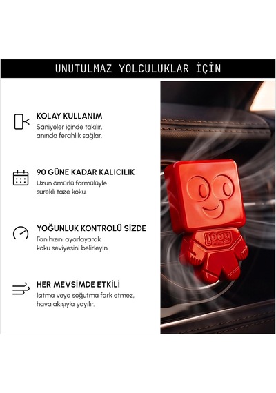 Jooy Araba Klima Kokusu 3'lü Set Gınger Blossom