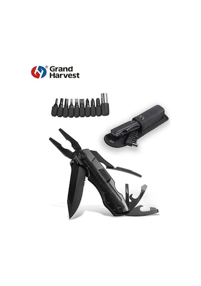 Grand Kamp Harvest Ghk-pl107 Foldable Multi Tool Kahverengi