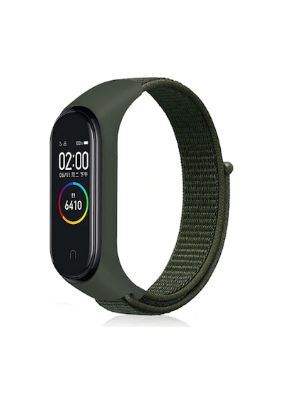 Xiaomi Mi Band 3 / 4 Krd-13 Hasır Örme Kordon Kayış