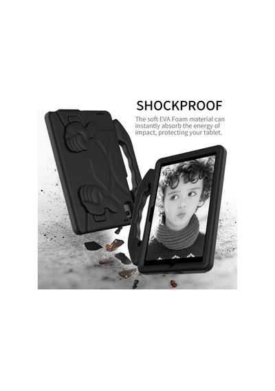Casper Via S40 L40 Uyumlu Çocuklar İçin Standlı Korumalı Kılıf Tablet Kılıfı