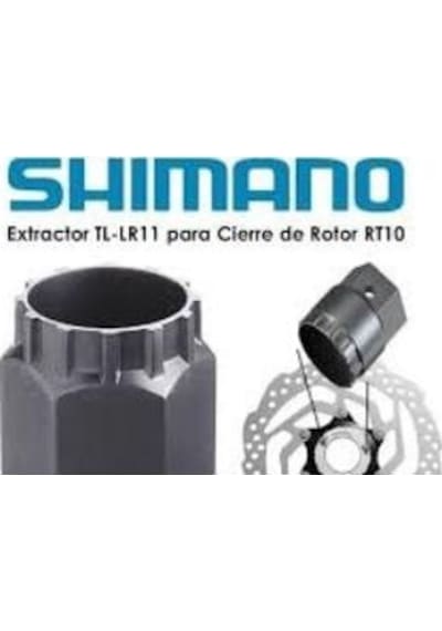 Shimano Tl-lr11 Sm-rt10 Rotor/kaset Dişli Sökme Takma Anahtarı Siyah