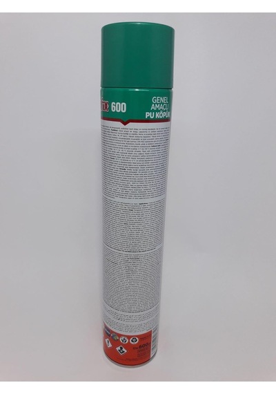 600 Pu Pipetli Köpük 750ml/600gr