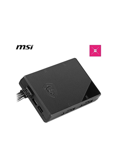 Msı Mpg Ez120 Argb-w Kasa Fanı+kontrol Ünitesi Beyaz 3-lü Paket