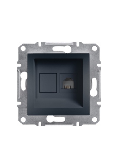 Schneider Eph4100171 Asfora Antrasit 1xrj11 Telefon Prizi