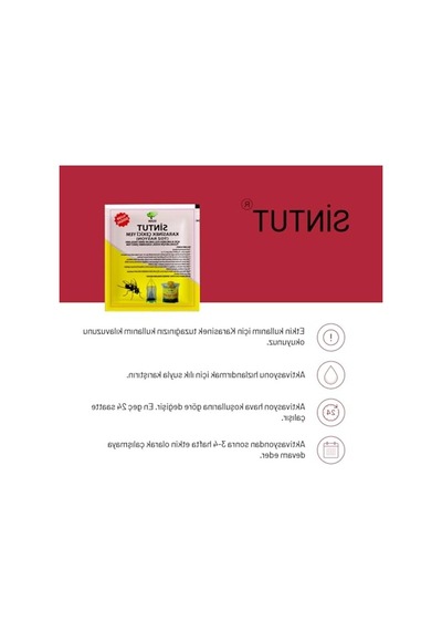 8 Adet 25gr Sintut Karasinek Tuzağı İçin Çekici Yem 200 Gr.
