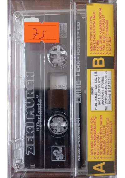 Plak Değildir Kaset Tir Zeki Müren Pırlanta Kaset