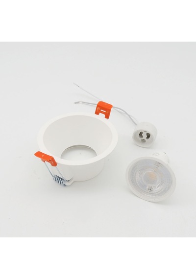 Sunlight Pliton Döküm Sıva Altı Beyaz Led Armatür Gu10 Gün Işığı Beyaz