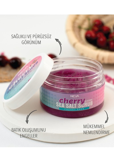 Cherry Sea Salt Scrub Arındırıcı Vücut Peelingi 350 G
