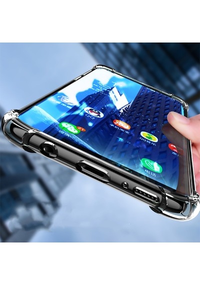 Galaxy Uyumlu A40 Nitro Anti Shock Silikon Kılıf