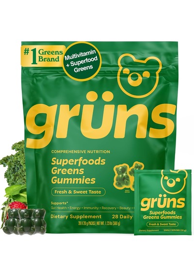 Grüns Superfoods Greens Gummies Orijinal Usa Menşeii Dmmedicineden