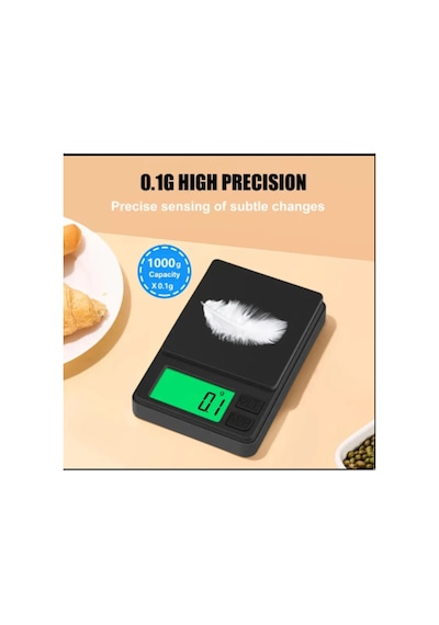 Shenzhen Yüksek Hassasiyetli Dijital Tartı, 0.01g Hassasiyetiı, Mini Elektronik Tartı, Lcd Ekranlı