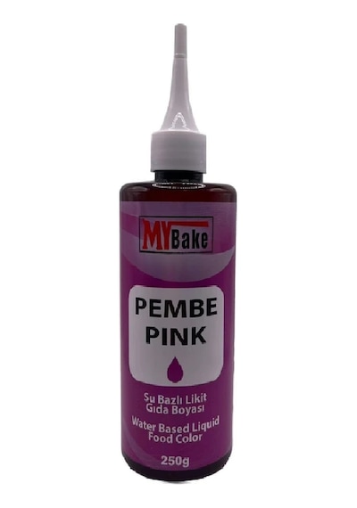 Sıvı Gıda Boyası My Bake 250 Gr Pembe