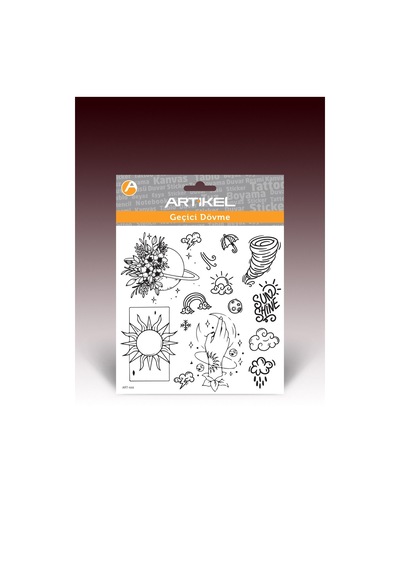 Sun Shine Geçici Dövme,geçici Tattoo ,vücut Dövme,kol Bilek Dövme,boyun Dövme,sırt Dövme