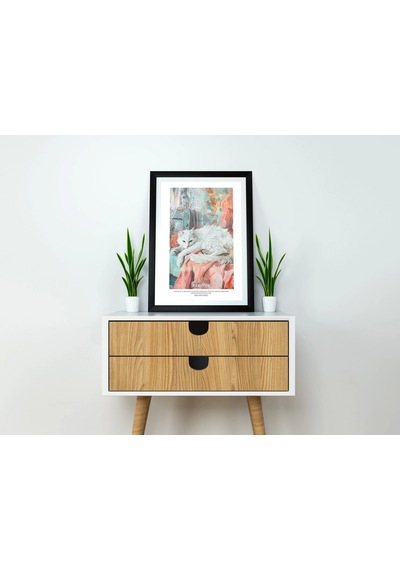 Paw-pow No:17 Art Print