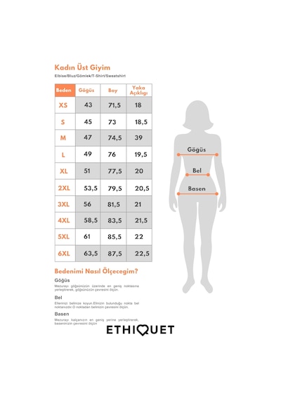 ETHIQUET MARJABB Kadın Slim Fit Dar Kesim Vücudu Tamamen Saran Çıtçıtlı V Yakalı Ekru Büyük Beden Bluz
