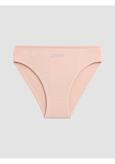 Lcw Young Pembe Yazı Baskılı Bikini Külot