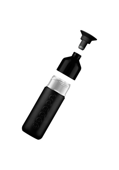 Dopper Insulated Yalıtımlı Termos Şişe 1 L - Gece Siyahı Siyah