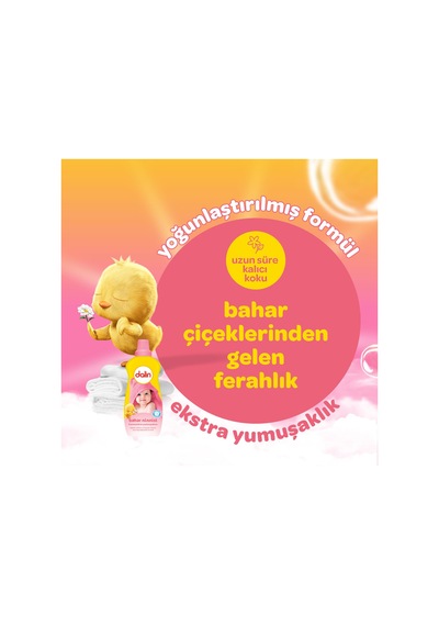 Konsantre Yumuşatıcı Bahar Ninnisi 1200 Ml 3'lü Paket