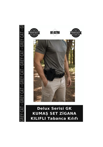 Delux Serisi Gk Kumaş Set Zigana Kılıflı Tabanca Kılıfı