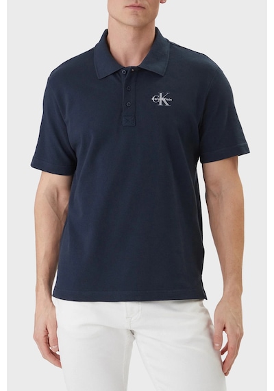Calvin Klein Erkek Polo Lv04rf209g Cef Lacivert