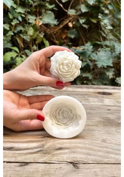 Şakayık Küçük Mum Kalıbı Silikon 1 Adet