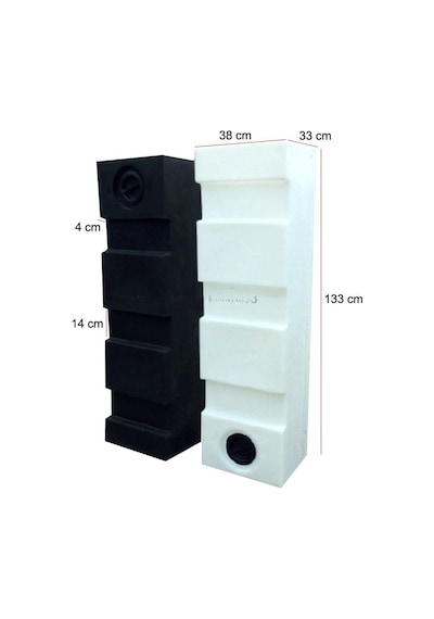 Karavan Su Deposu 175 Litre 133x38x33cm