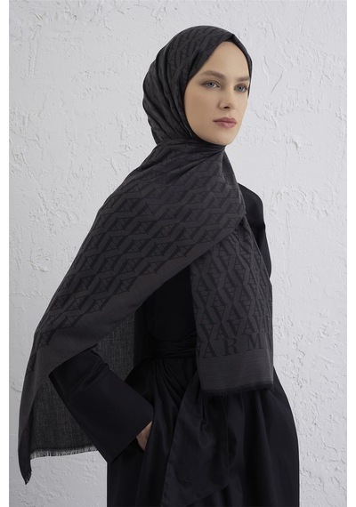 Armine Edition Şal 08 Antrasit