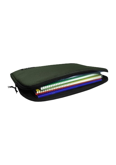 Jacbag Haki Yeşil A4 Evrak Notebook Ve Tablet Taşıma Çantası/kılıfı Çok Renkli