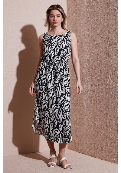 Fashion Friends Bayan Elbise 25y0154k1 Siyah Siyah