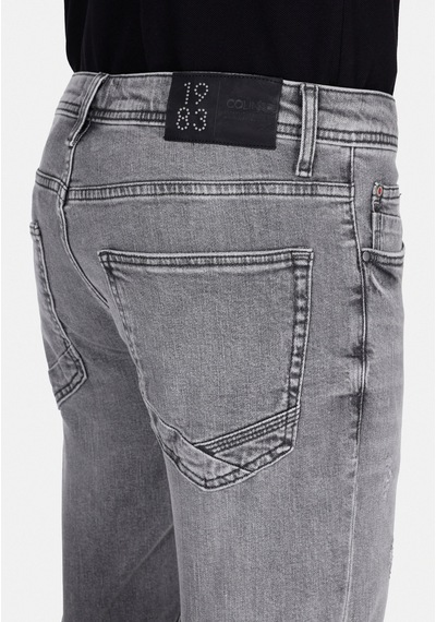Colin's Colins Straight Fit Erkek Black Denim Jean Fermuarlı Pantolon Cl1074732 Q1.v1 Dn44238 Denim