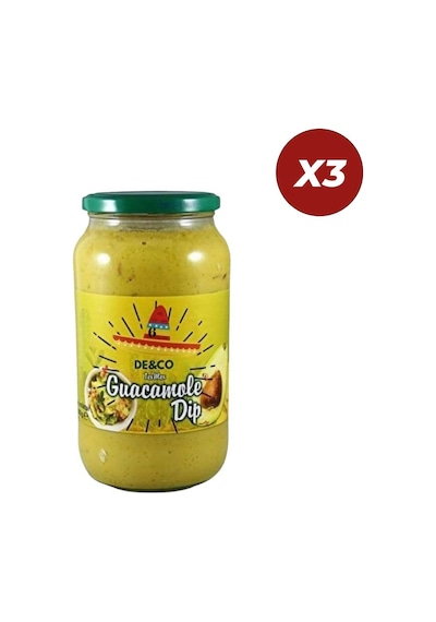 De&Co Avokado Guacamole Dip Sos 3 x 1 KG