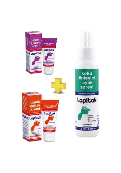 Lapitak Set 3 Ayak Bakımı 3'lü