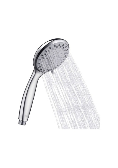 Banyo Tepe Duş Başlığı - Kademeli Fonksiyonlu Duş Başlığı - Duş Sistemi Duş Başlığı Beyaz Krom Banyo Renkli