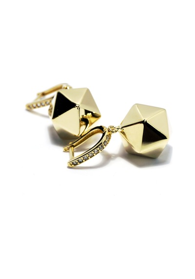 Geometrik Dizayn İkosahedron - Göğüş N11.10951