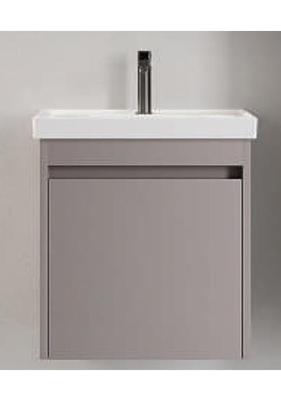 Denko Milano 50 Cm Kül Gri Banyo Dolabı Alt Modül Lavabo