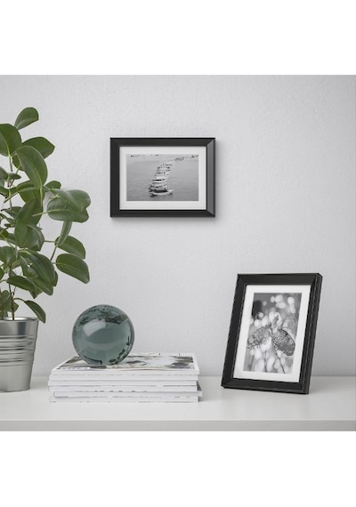 Ikea Knoppang Fotoğraf Çerçevesi 13 X 18 Cm Siyah