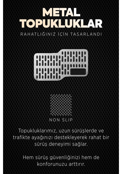 Kıa Rio 2012-2016 Uyumlu Araca Özel Yeninesil Oto Paspas Siyah