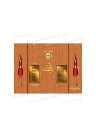 Atatürk Köşesi Seti Poz Model 08