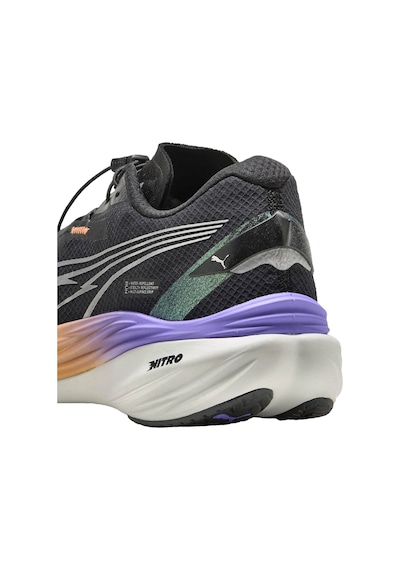 Puma Puma Deviate Nitro 3 Wtr+ Erkek Siyah Yol Koşusu Ayakkabısı 8560 Siyah