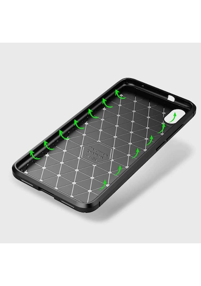 Xiaomi Redmi 7A Kilif Karbon Silikon Case 389460897