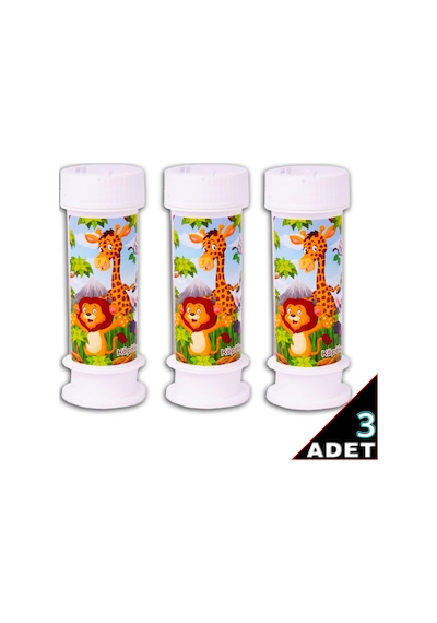 Safari Köpük Baloncuk - 3 Adet