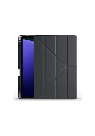 Galaxy Uyumlu Tab S10 Plus Kılıf Redclick Tri Folding Kalem Bölmeli Standlı Kılıf Kılıf