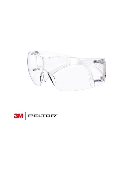 Peltor 3m Securefit 201 Şeffaf Atış Gözlüğü
