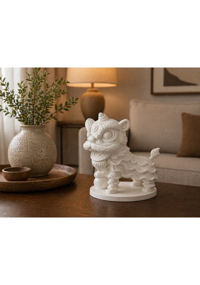 Feng Shui Koruyucu Aslan Figürü Şans Koruma Ve Güç Enerjisi Dekor Objesi