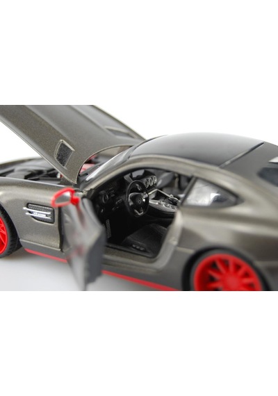 Maisto Mercedes Amg Gt Koyu Gri 1 24 Model Araba