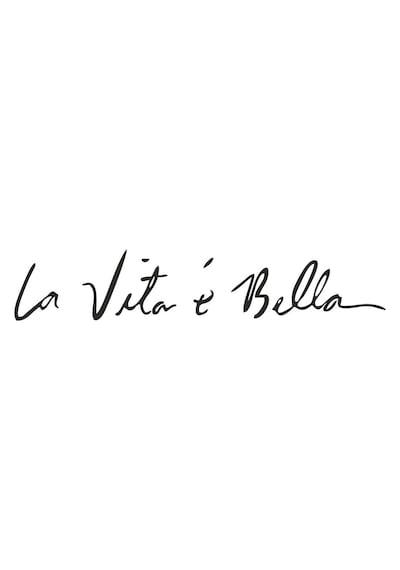 La Vita E Bella Hayat Güzeldir Sticker 01166